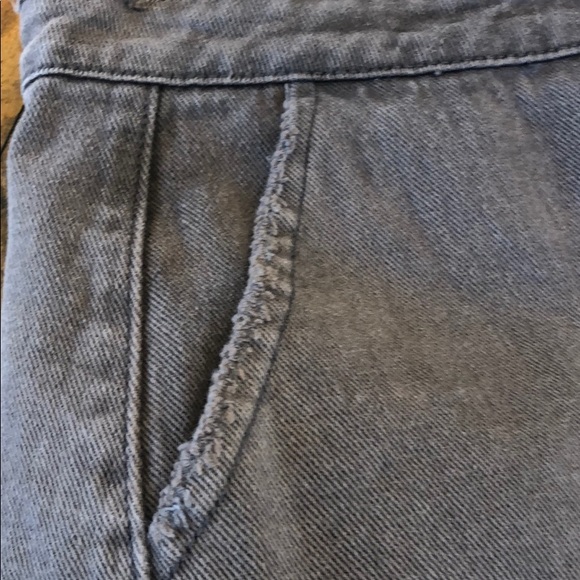 Mustard Seed Frayed Denim Skirt grayish black - Picture 3 of 7